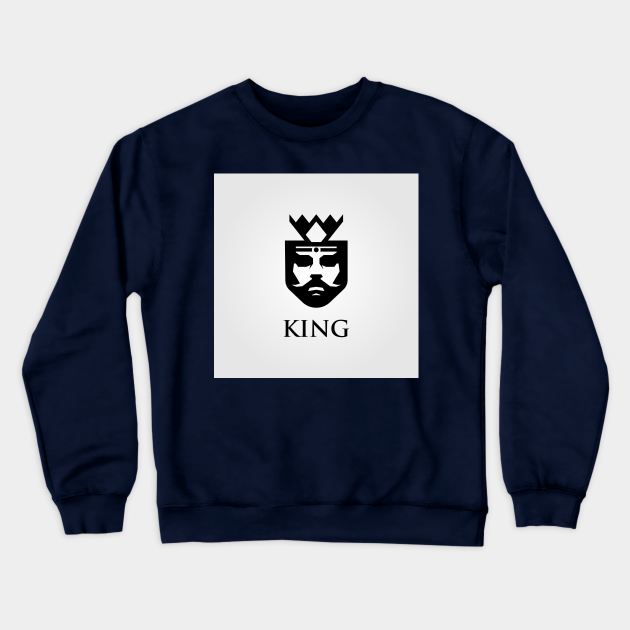 king Crewneck Sweatshirt by elevateroyalties